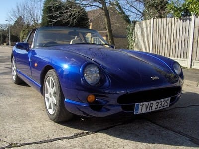 TVR Colour Imperial Blue