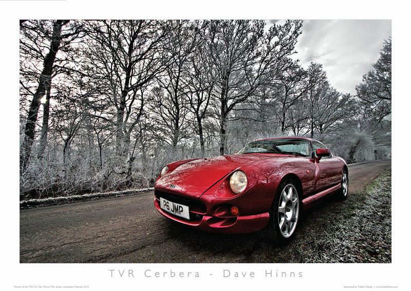 TVR Car Club Photo Competition winner Cerbera