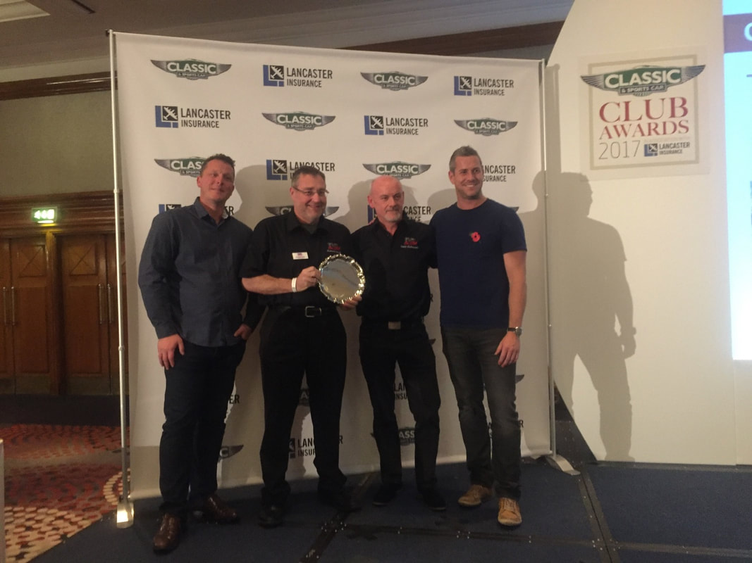 TVR Car Club - winners of Club of the year 2017