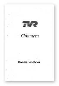 TVR Chimaera Handbook