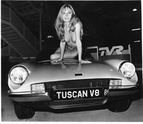TVR Tuscan V8 at the 1971 Motor Show