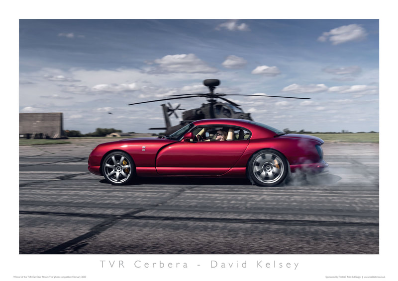 TVR Car Club Photo Competition winner Cerbera